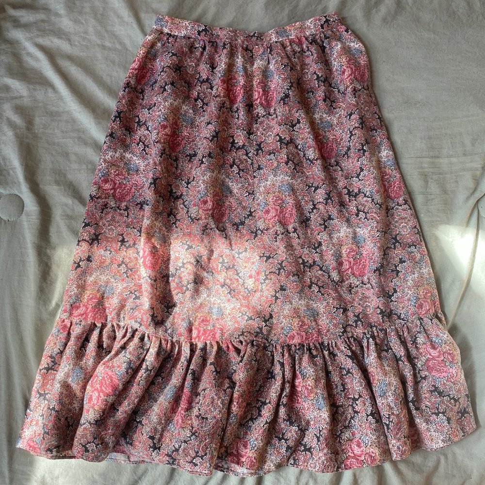 Floral Vintage skirt